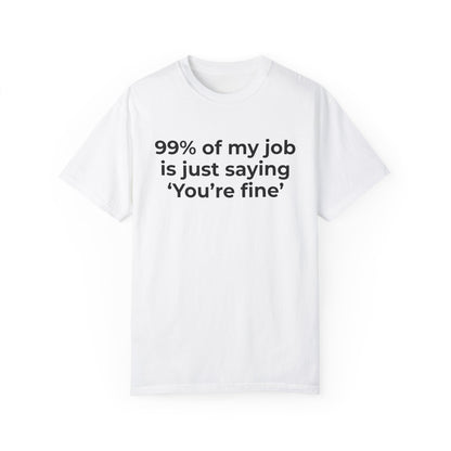 Doctor's Gift Unisex T-shirt with Quote